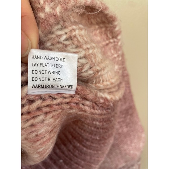 Rachel Zoe Women's Crew Neck Size M Wool Blend Striped Multi-Color Sweater L/S - Picture 7 of 10